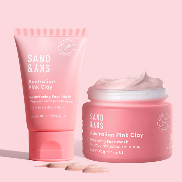 Pink clay power do