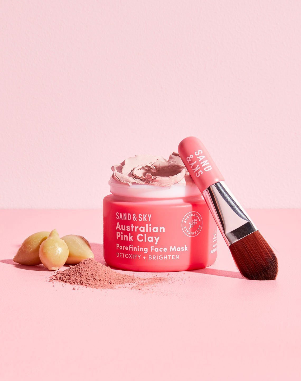 Australian Pink Clay Face Mask Travel Size